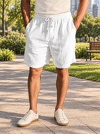 Men’s Drawstring Shorts with Pockets